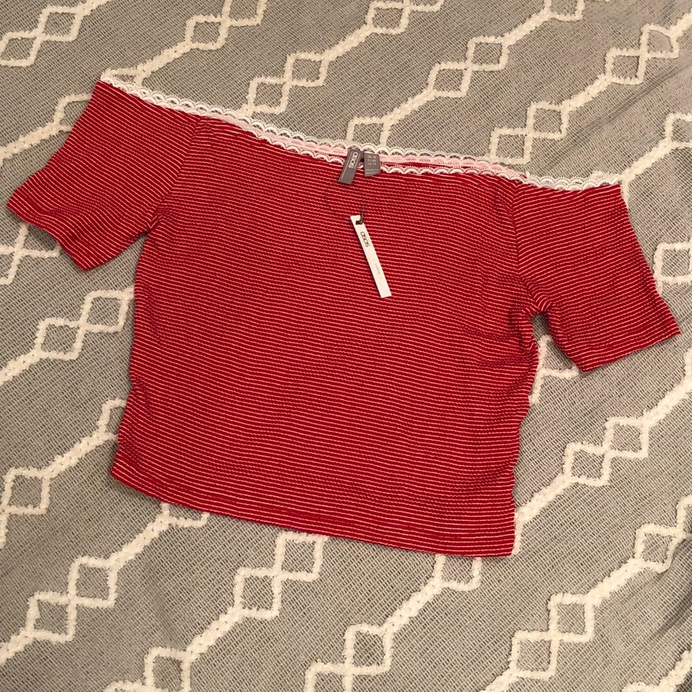 Red Crop Top